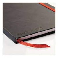Black By Black n Red Business Journal Hard Cover Ruled and Numbered 