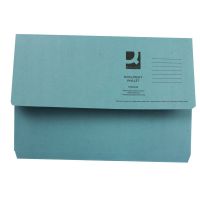 Blue Document Wallet (Pack of 50)