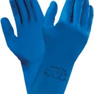 Versatouch Latex Gloves Blue Sz 7