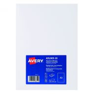 Avery Display Labels A3 Clear Pk10