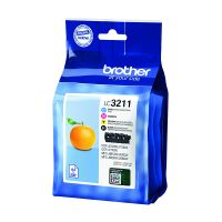 Brother LC3211 Ink Cart Mpk CMYK