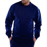 Click Pc Sweatshirt Navy Blue L