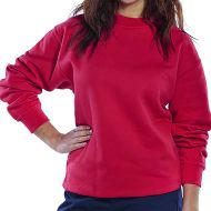 Beeswift Click Sweatshirt Red 3XL