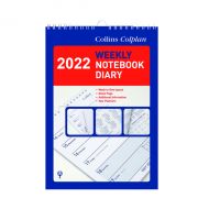 Collins Weekly Notebook Diary 2022
