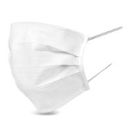 Beeswift Cotton Face Mask White