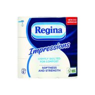 Regina Toilet Tissue Impres 3Ply Pk9