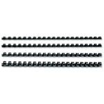 Binding Combs Plastic 21 Ring 45 Sheets A4 8mm Black [Pack 100]