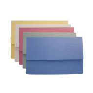 Exacpta Document Wallet Fscap Asst PK50