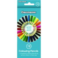Classmstr Colouring Pencil Ast Cpw12