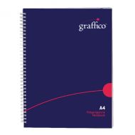 Graffico Pp Twin-Wire Notebk A4 160P