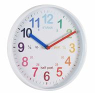 Acctim Wickford Time Teaching Clock Whi
