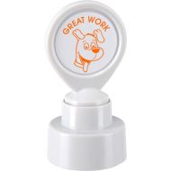 COLOP GREAT WORK Stamp Orange Ink
