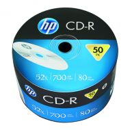 HP CD-R 52X 700MB Wrap Pk50
