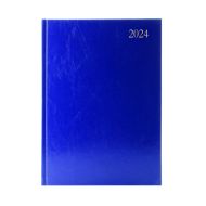 Desk Diary 2 DPP A5 Blue 2024