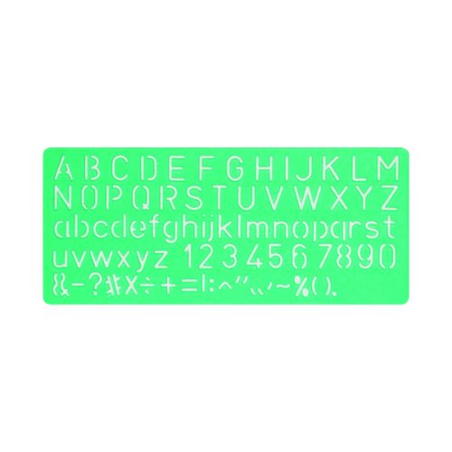 Linex Lettering Stencil 8500S Set P3