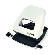 Leitz WOW Office Hole Pch Pearl Wht