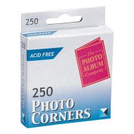 Photo Album Corners White Pk250 PC250