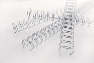 GBC 34 Loop Wire 8mm No.5 Silver PK100