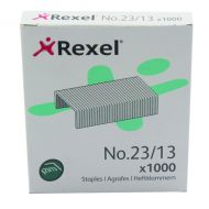 Rexel H/Duty Staples No23/13mm Pk1000