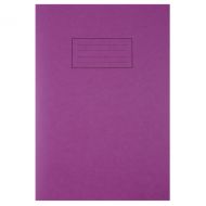 Silvine Purple A4 Ex Books Pk10