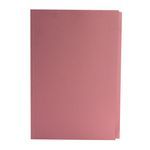 Square Cut Folders Heavyweight Manilla F/Scap Pink [Pack 100]
