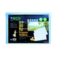 SS Eco Popper Wallet Pk 5 Blue