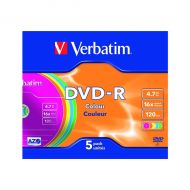 Vertbatim Dvd-R 16X 4.7Gb Pk5 Jwlcse